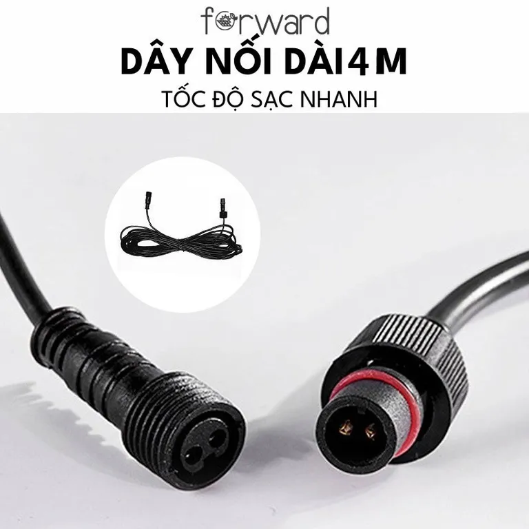 Cáp sạc năng lượng mặt trời mở rộng Cáp đồng nguyên chất Cáp mở rộng 4M 8M Dây điện hai lỗ không thấm nước