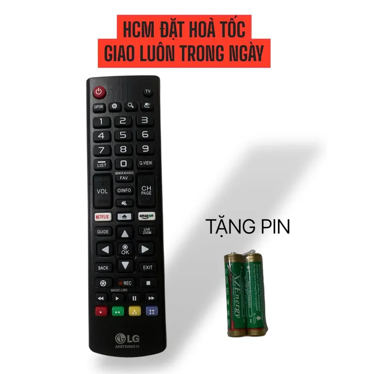 (HỎA TỐC) Điều Khiển remote TV LG dùng được cho tất cả Tivi LG