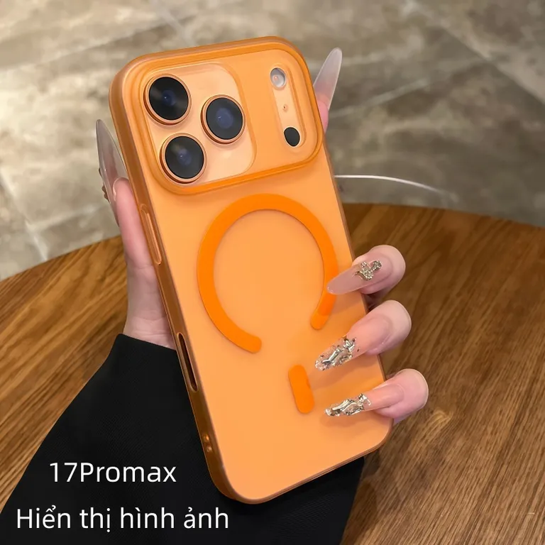 Ôp Điện Thoại Chất mờ siêu mỏng Sương mù băng cho iPhone 17 16 15 14 13 12 Pro max