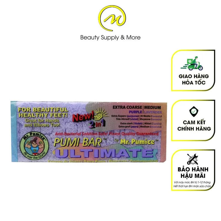 Bọt Biển Chà Gót 2in1 Mr.Pumice -Mỹ