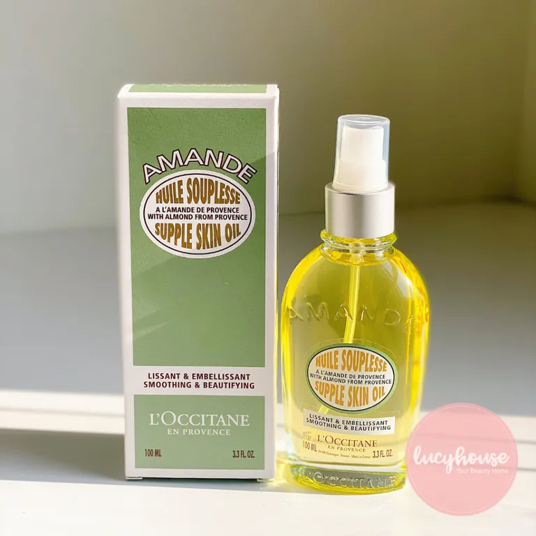 Tinh dầu massage toàn thân, chống rạn, dưỡng săn chắc da dầu dưỡng Loccitane / L’Occitane Almond Supple Skin Oil 100ml