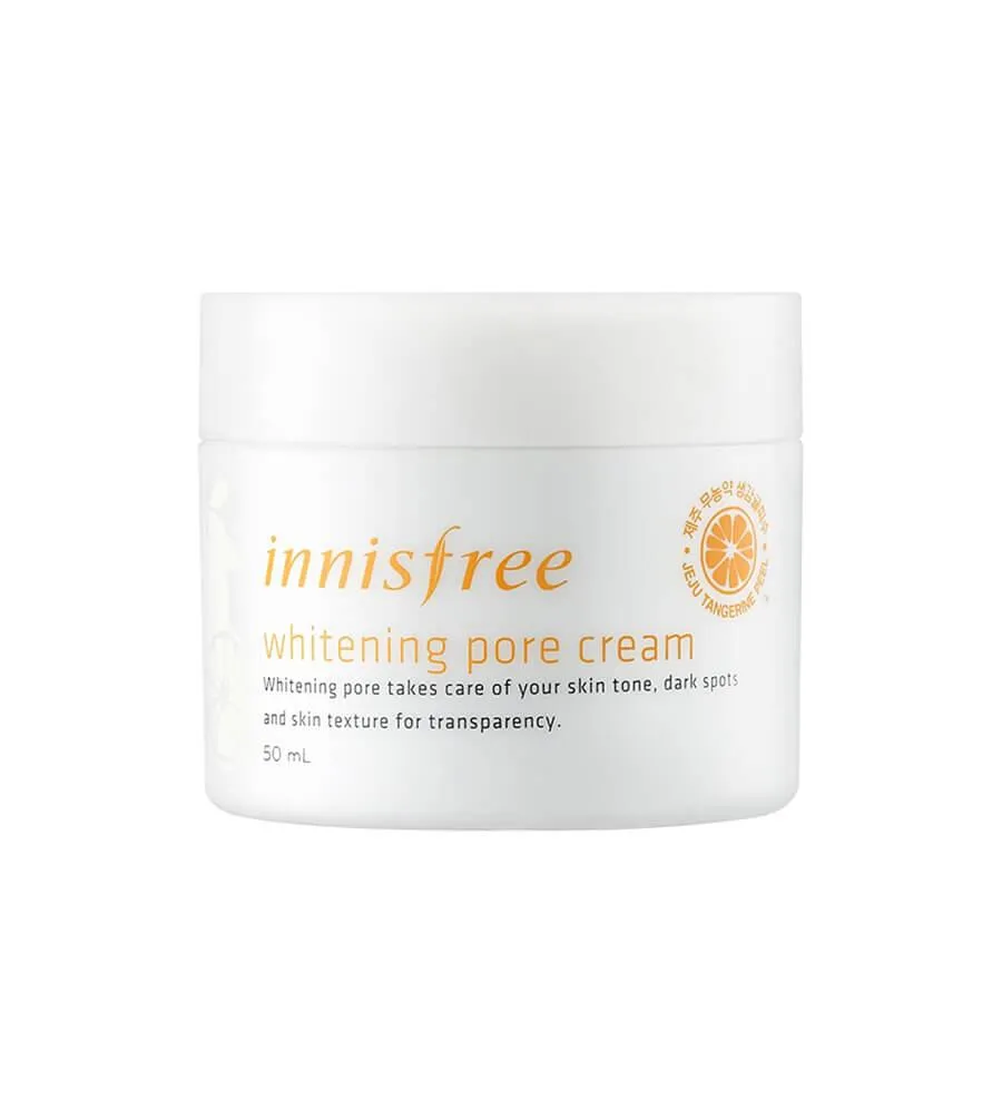 Kem Dưỡng Trắng Da, Se Lỗ Chân Lông Innisfree Whitening Pore Cream