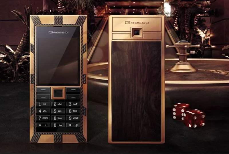 Gresso Luxor Las Vegas Jackpot mẫu điện thoại đắt giá được nhiều người yêu thích.