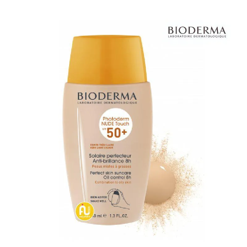 Kem chống nắng cho da dầu Bioderma Photoderm Nude Touch SPF 50+