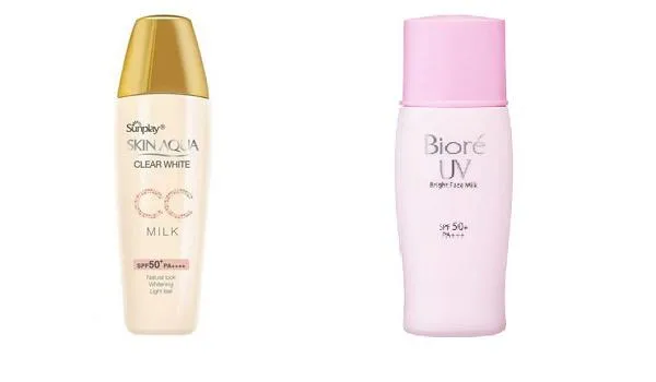 kem chống nắng Biore và Sunplay loại nào tốt hơn