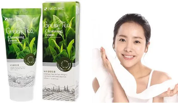 3W Clinic Green Tea Foam Cleansing
