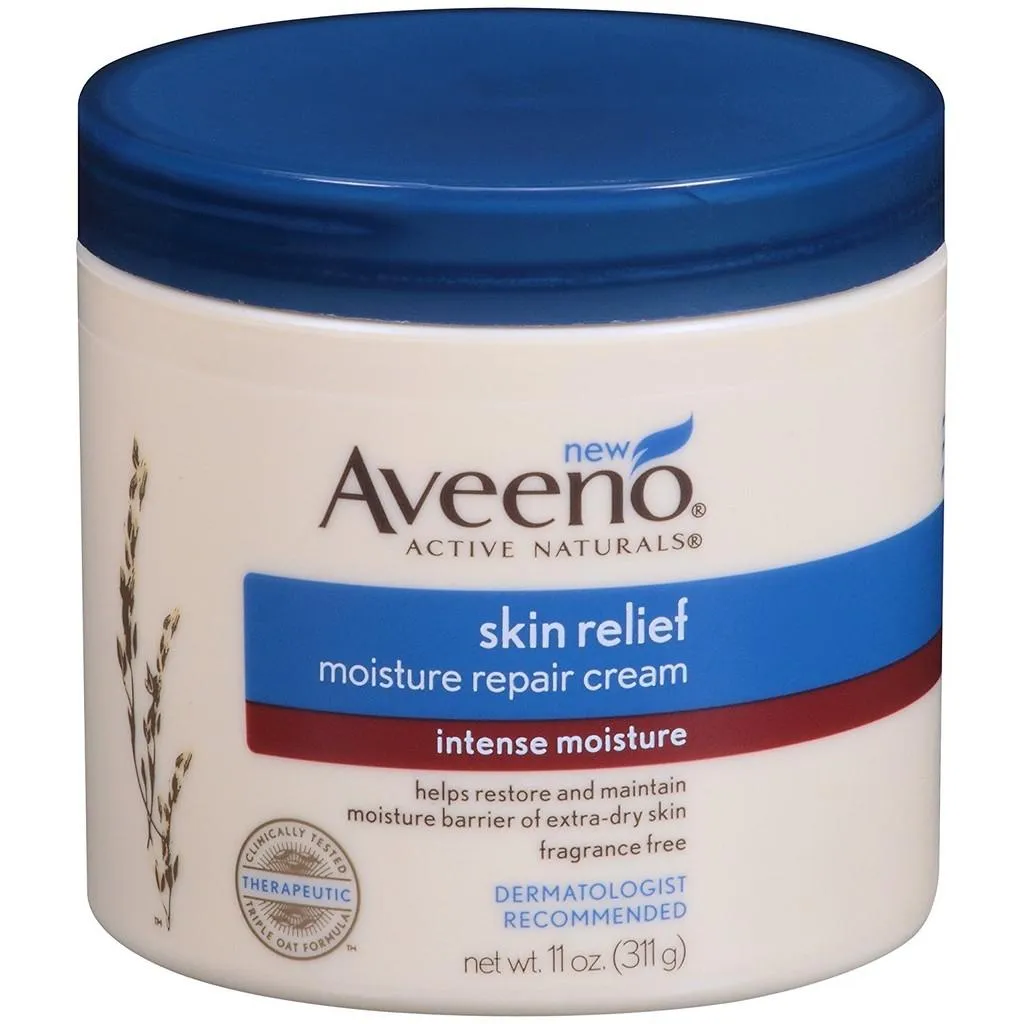 Kem dưỡng ẩm cho da khô Aveeno Skin Relief Intense Moisture Repair Cream