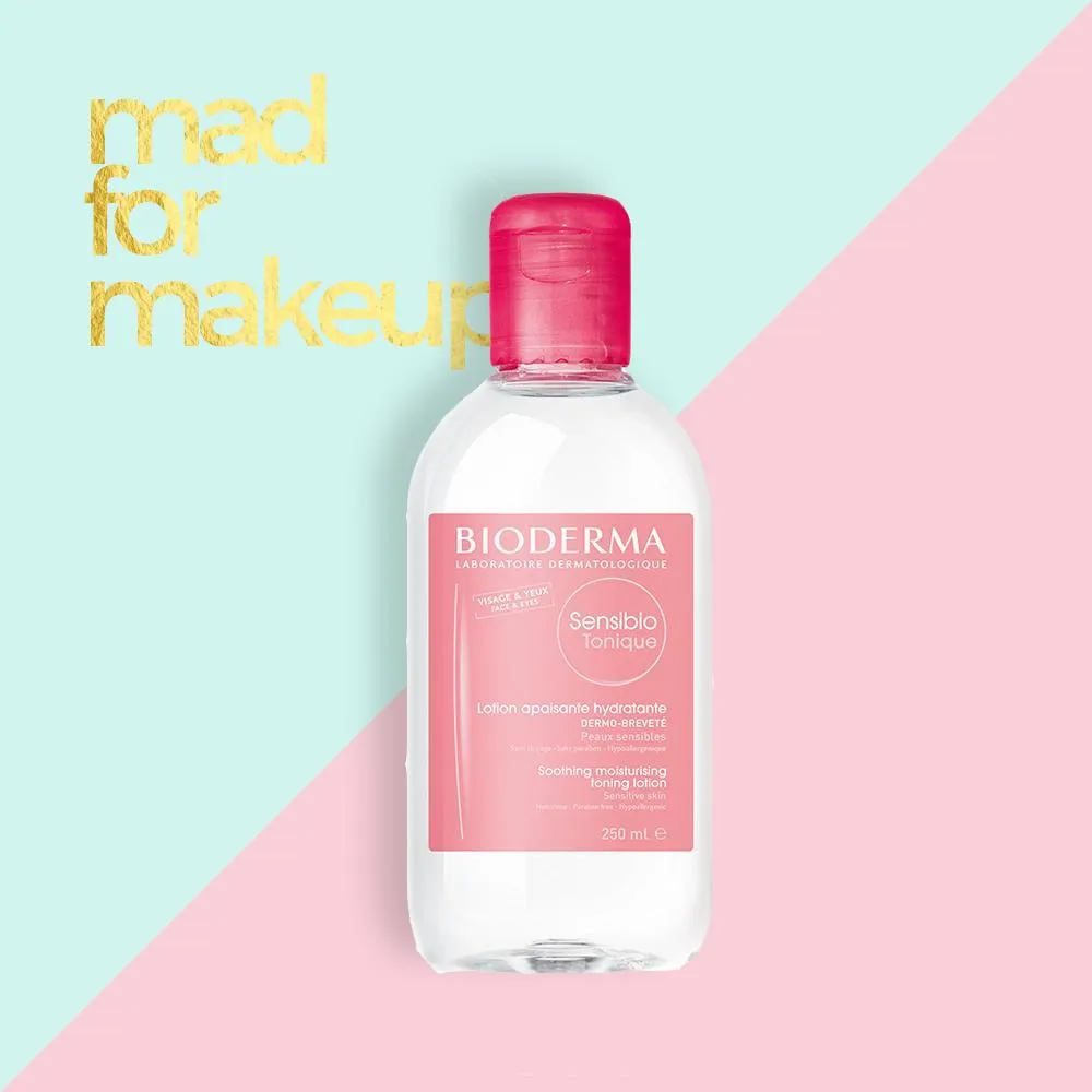 Nước Hoa Hồng cho da khô, da nhạy cảm Bioderma Sensibio Tonique
