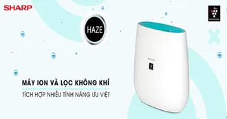Máy lọc khí Sharp FP-J30E-B nhỏ gọn giá rẻ thiết kế sang trọng
