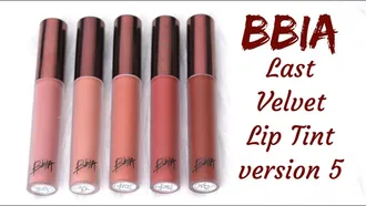 Review son Bbia Last Velvet Lip Tint Version 5 đẹp mê ly