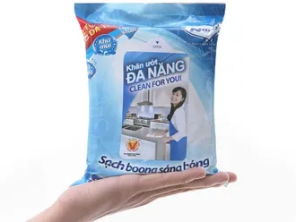 Khăn giấy ướt đa năng, làm sạch mọi bề mặt, bảo vệ làn da tốt nhất