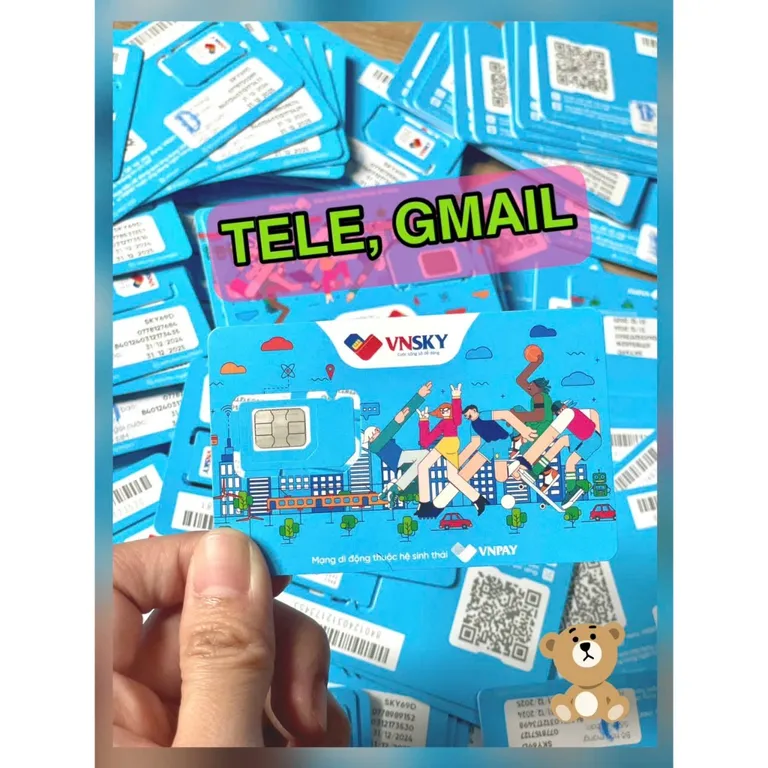 Sim tạo TELEGRAM (tele)  nghe gọi xài mạng
