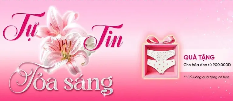 Vera Tháng Của Nàng – Tặng 2 Quần Lót Bikini Họa Tiết Ngọt Ngào Cho Hóa Đơn Từ 900K – Ưu Đãi Nội Y & Đồ Ngủ Đến 15/04