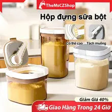 Hộp Đựng Sữa Bột | Đa Dạng Dung Tích, Chống Ẩm + Diệt Khuẩn - Công Nghệ Đóng Kín Khí Toàn Phần