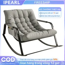 iPearl ghế bập bênh thư đệm dày phòng khách ban công chống gỉ chống thấm nước chống nắng