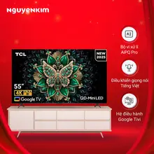 Google Tivi QD-Mini LED TCL 4K 55 inch 55C6K