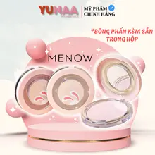 [Y330] [TẶNG MÁ HỒNG] Phấn phủ MENOW Rabbit Compact Powder - Phấn nén làm đều màu da 8.5gr