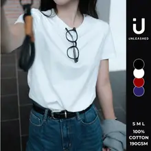 Áo phông TRƠN form vừa chất cotton co giãn mềm mỏng mát Unleashedvn TRƠN Regular Fit Tee