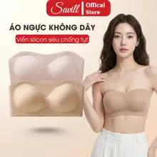 [ BST 2026 ] Áo Ngực Không Dây Viền Silicon Siêu Chống Tuột, Áo Lót Nữ Không Gọng SAVILL A2382