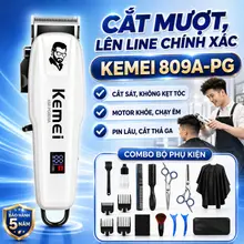 Tông Đơ Cắt Tóc Kemei KM809A PG Không Dây Chuyên Nghiệp Tông Đơ Cho Gia Đình Và Salon