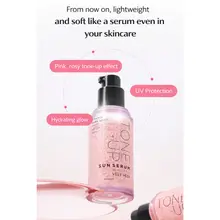 Vitamin Dark Spot Tone Up Sun Serum SPF50 + PA + + + 30ml Kem chống nắng Tone Up Hàn Quốc Làm sáng da chống nắng cho da xỉn màu