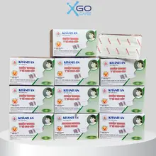 Combo 10 hộp khẩu trang y tế Khánh An kháng khuẩn 4 lớp ngăn bụi vi khuẩn hộp 50 cái. giá sĩ