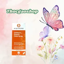 [Thóc Gạo Shop 89][NEW ZEALAND] Kiwiherb Organic Chest Syrup - Siro giảm ho cho cả gia đình