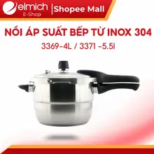 Nồi Áp Suất Bếp Từ Elmich EL-3369 (4L) / EL-3371(5.5L) / EL-8278(5L) Nồi Áp Suất Elmich Chính Hãng