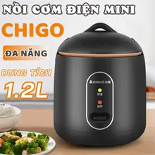 Nồi Cơm Điện Mini , Nồi cơm điện Hàn Quốc Chigo Chính Hãng, nồi nấu đa năng mini,nấu cơm