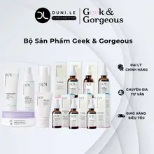[Geek & Gorgeous] Bộ Serum Chăm Sóc Da, Cấp Ẩm, Phục Hồi & Làm Sáng Da, Cải Thiện Lão Hoá | Duni Le Cosmetics