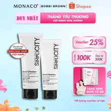Sữa Rửa Mặt Cho Nam Men Stay Simplicity 100g dành cho nam công thức than hoạt tính 100ml