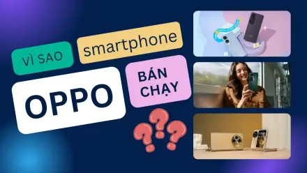 Top 4 mẫu điện thoại OPPO bán chạy nhất và mới nhất 2025