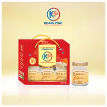 [Hộp 6 hũ] NƯỚC YẾN CHƯNG ĐÔNG TRÙNG HẠ THẢO Dược Khang Phát bồi bổ, tăng sức đề kháng (6 hũ x 70ml)