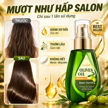 Tinh Dầu Dưỡng Tóc Olive 70ml - Mượt Như Hấp Salon, Phục Hồi Tóc Khô Xơ Chẻ Ngọn, Thơm Lâu Cao Cấp, Không Bết Dính