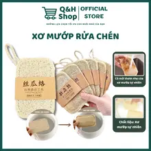 Miếng Xơ Mướp Rửa Chén Tự Nhiên – Bông Rửa Chén, Chà Xoong Nồi An Toàn Không Hóa Chất