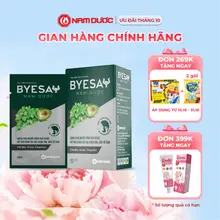 Dung Dịch Byesay Nam Dược - TPBVSK Hỗ Trợ Bảo Vệ Gan, Giảm Tác Hại Của Rượu Bia Đến Gan -  Hộp 6 Túi x 60ml