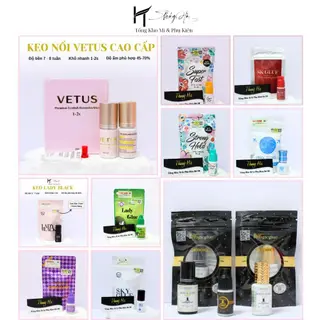 Keo Nối Mi Siêu Bền - Keo Nối Mi Khô Nhanh, Khô Chậm Cao Cấp - Nhập Khẩu Hàn, Nhật - Nối Mi, Tạo Fan