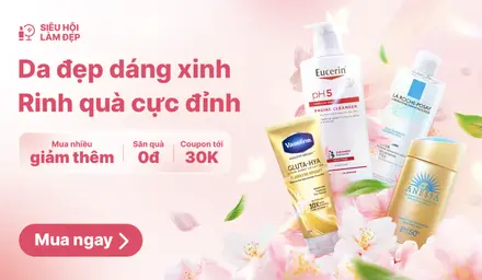 Siêu Hội Làm Đẹp Tiki — Giảm Giá Ngành Sức Khỏe, Làm Đẹp