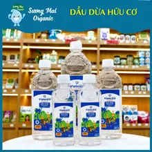 Dầu Dừa Nguyên Chất Ép Lạnh Hữu Cơ Vietcoco - Dưỡng Tóc Khô Xơ, Dưỡng Da, Ủ Tóc, Tẩy Trang Tự Nhiên