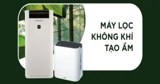 Máy lọc không khí bù ẩm: Có nên mua hơn máy lọc thường?