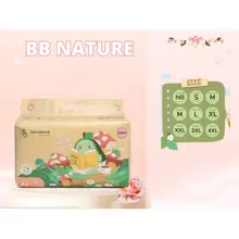 [ 7% ]  [ 1 bịch ] Bỉm bb nature   mềm mỏng