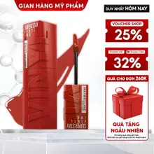 Son Bóng Bền Màu Nhẹ Môi Superstay Vinyl Ink Maybelline Màu Work 4.2ml