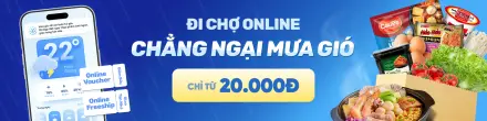 Kingfoodmart Đi Chợ Trời Mưa – Hàng Thiết Yếu Giảm Đến 38%