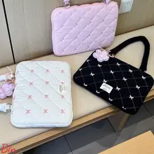 Túi máy tính xách tay chống sốc Túi đựng laptop INS Bow Hàn Quốc phong cách 13-14inch 15-15.6inch