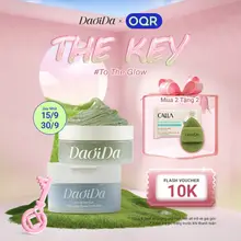 Combo Làm Sạch Hỗ Trợ Giảm Mụn Đầu Đen & Lỗ Chân Lông Daoida - Kem Tẩy Trang 110g & Bánh Rửa Mặt 120g