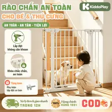 Thanh chắn cầu thang-Không Cần Khoan Tường,Siêu Chắc Chắn,Đa Kích Thước,Lắp Được Cả Cửa Và Hành Lang