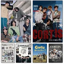 [308] Poster nhóm nhạc Cortis - Tranh dán tường Idol Martin, James, Juhoon, Seonghyeon, Keonho