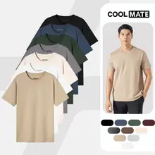 Áo Thun Nam TShirt Basic Cotton 100% 220gsm Coolmate