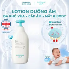 Lotion Dưỡng Ẩm 72H Làm Dịu Và Phục Hồi Da GOONGBE Baby Moisture Lotion Dành Cho Bé Sơ Sinh