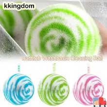 Bóng làm sạch máy tính để bàn KKINGDOM, Bàn chải bồn rửa phòng tắm mềm không rụng, Dụng cụ làm sạch bồn tắm Bóng làm sạch chậu rửa cho gia đình